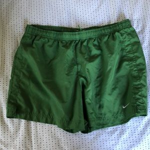 Nike Drawstring Green Shorts